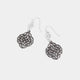 Whispers Dazzling Filigree Drop - Gunmetal