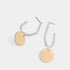 Whispers Bent Line Coin Dangle