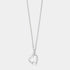 Whispers Simple Heart Necklace
