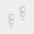 Whispers Dazzling Studs - Silver