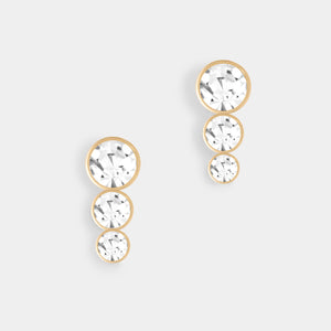 Whispers Dazzling Studs - Gold