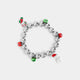 Whispers Christmas Charm Bracelet - Silver