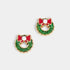 Whispers Christmas Wreath Studs