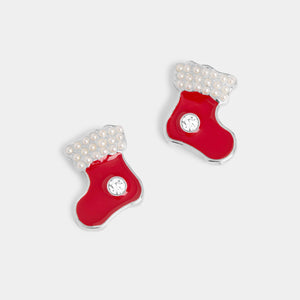 Whispers Stocking Studs - Silver