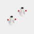 Whispers Mitten Snowman Studs