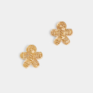 Whispers Gingerbread Studs - Brown