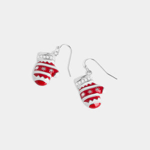 Whispers Mitten Dangle - Red