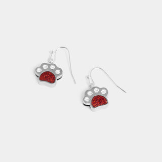 Whispers Christmas Paw Dangle - Red