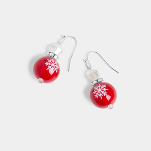 Whispers Ornament Dangle - Red