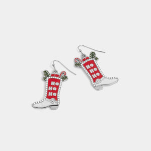 whispers Holiday Cowboy Boots - Red