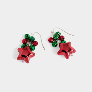 Whispers Jingle Star Dangle - Red