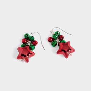 Whispers Jingle Star Dangle - Red