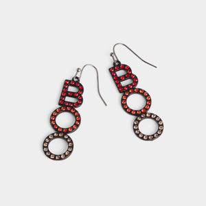 Whispers Glitzy BOO Dangle - Orange