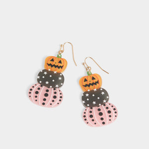 Whispers Cute Pumpkin Stack - Orange/Pink