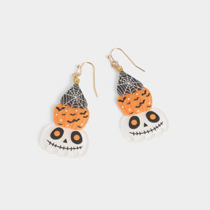 Whispers Spooky Pumpkin Stack - Orange/White