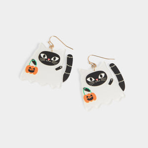 Whispers Trick-or-Treat Cat - White
