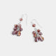 Whispers Shimmering Bead Dangle Earrings - Iridescent