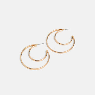 Whispers Crescent Moon Hoop