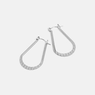 Whispers Crinkle Teardrop Dangle