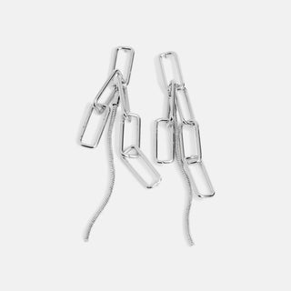 Whispers Fashion Link Dangle - Silver