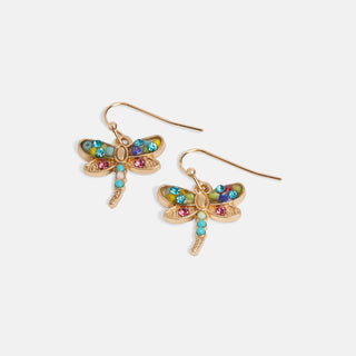 Whispers Colorful Dragonfly Dangle - Multi