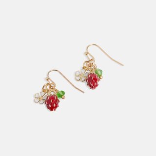 Whispers Strawberry Blossom Dangle - Red