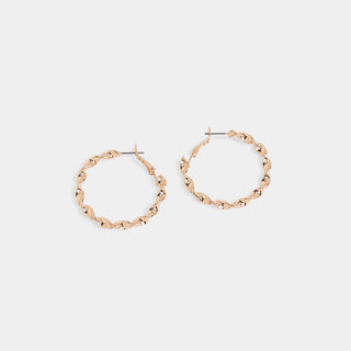 Whispers Helix Hoop Earrings - Gold