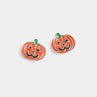 Whispers Jack-O-Lantern Stud - Orange