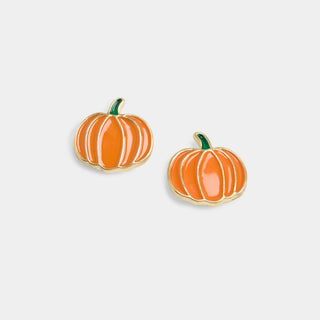 Whispers Fall Pumpkin Stud - Orange