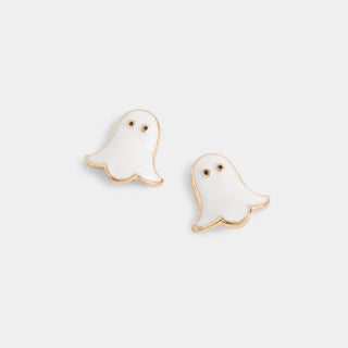 Whispers Ghost Stud - White