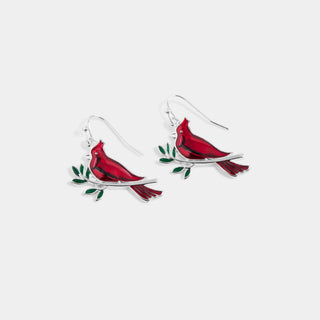 Whispers Majestic Cardinal Dangle - Red