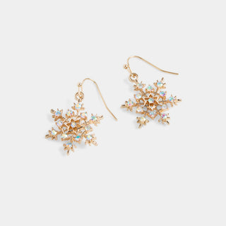 Whispers Shimmering Snowflake - Gold