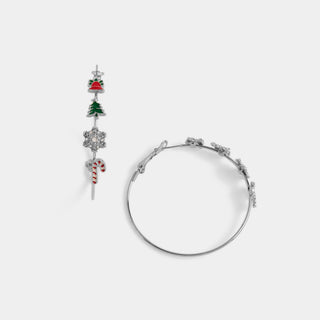 Whispers Holiday Charm Hoop - Multi