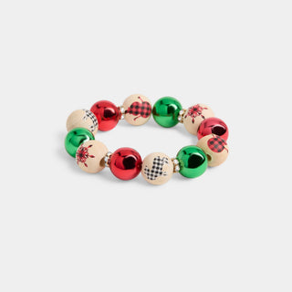 Whispers Buffalo Check Bracelet - Red/Green