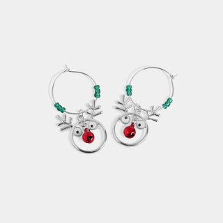 Whispers Whimsy Reindeer Dangle - Silver