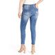 OMG Skinny Ankle Distressed Jeans - Medium Denim