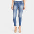 OMG Skinny Ankle Distressed Jeans - Medium Denim - Final Sale