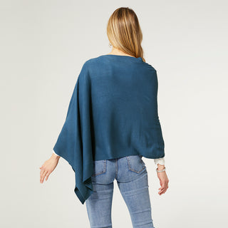 Lightweight Poncho - Stonewash