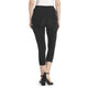 OMG Wide Waistband Capri Leggings - Black - Final Sale