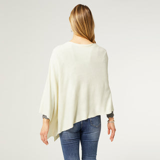 Lightweight Poncho - White
