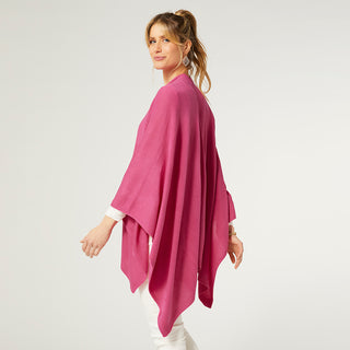 Kiara Lightweight Wrap - Bright Rose