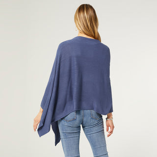 The Lightweight Ponchos - Denim