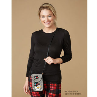 Artisian Beaded Crossbody - Snowflake