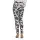 White/Black Floral