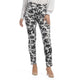 White/Black Floral