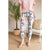 OMG Skinny Ankle Printed Jeans - Coral Floral/Camo - Final Sale - Coral Floral/Camo