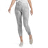 OMG Wide Waistband Capri Leggings - White/Grey - Final Sale