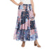 Alecia Multi Print Maxi Skirt - Patchwork Pink - Final Sale