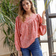 Bright Rose Paisley