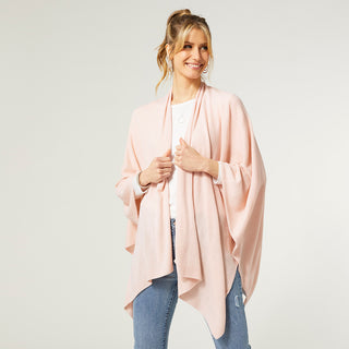 Kiara Lightweight Wrap - Cameo Rose